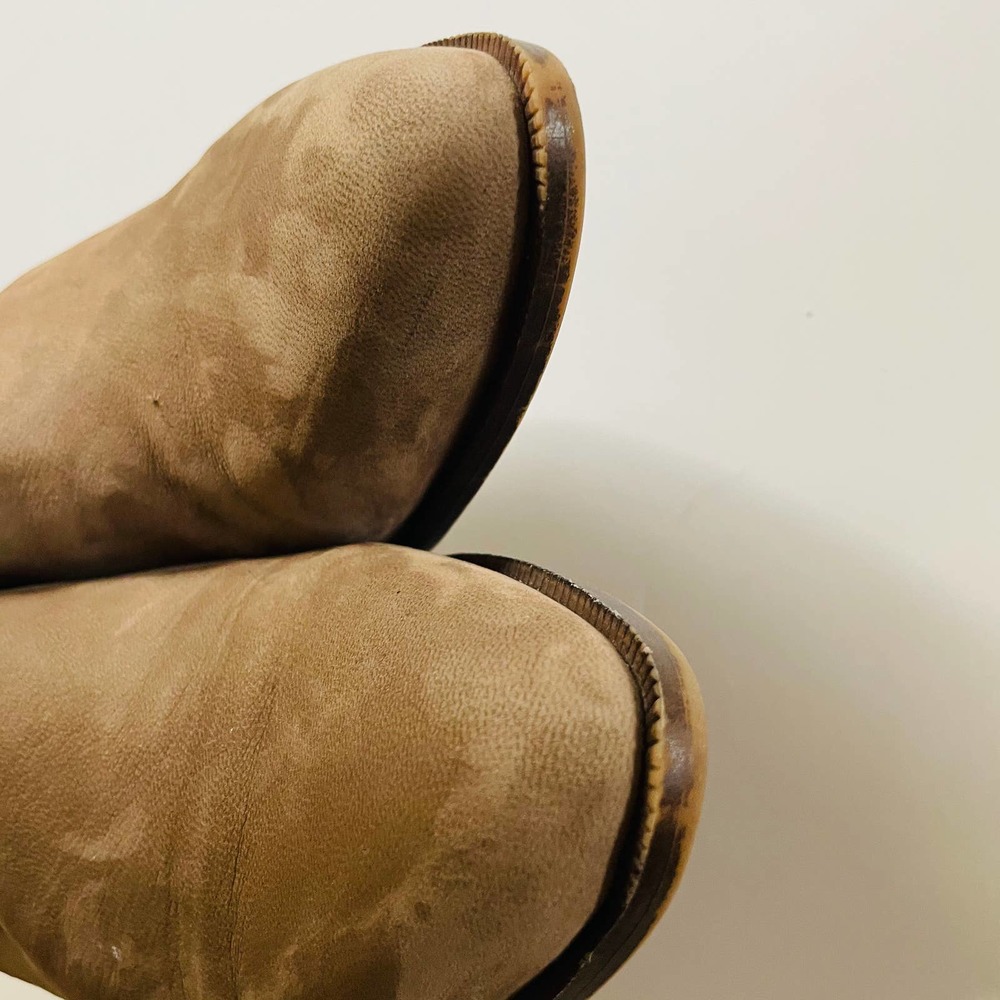 Franco Sarto Laslo Leather Ankle Chelsea Booties - Picture 6 of 9